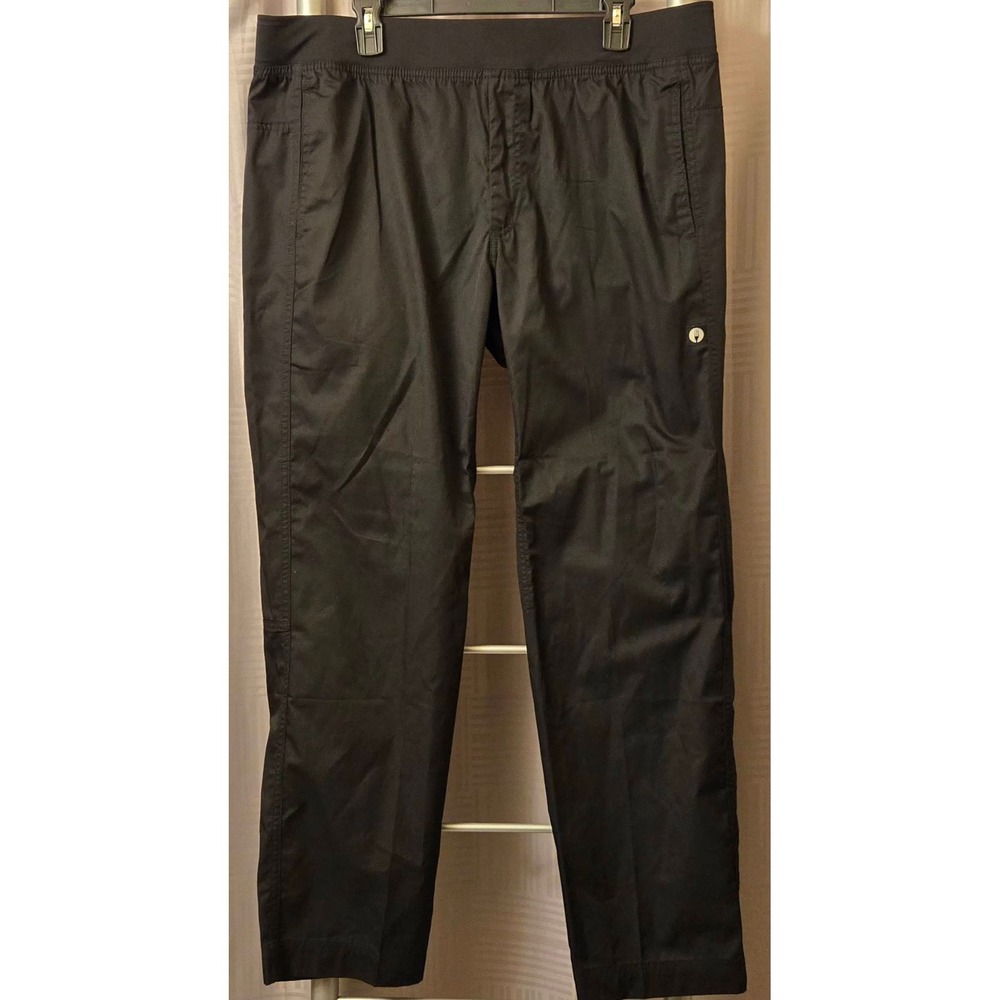 Chef Works Cincinnati Black Chef Pants CINPBN01-BLK Mens Large 38x31 Tapered